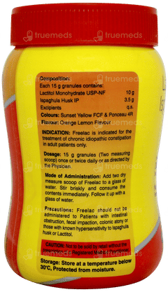 Freelac Orange Lemon Flavour Granules 90Gm